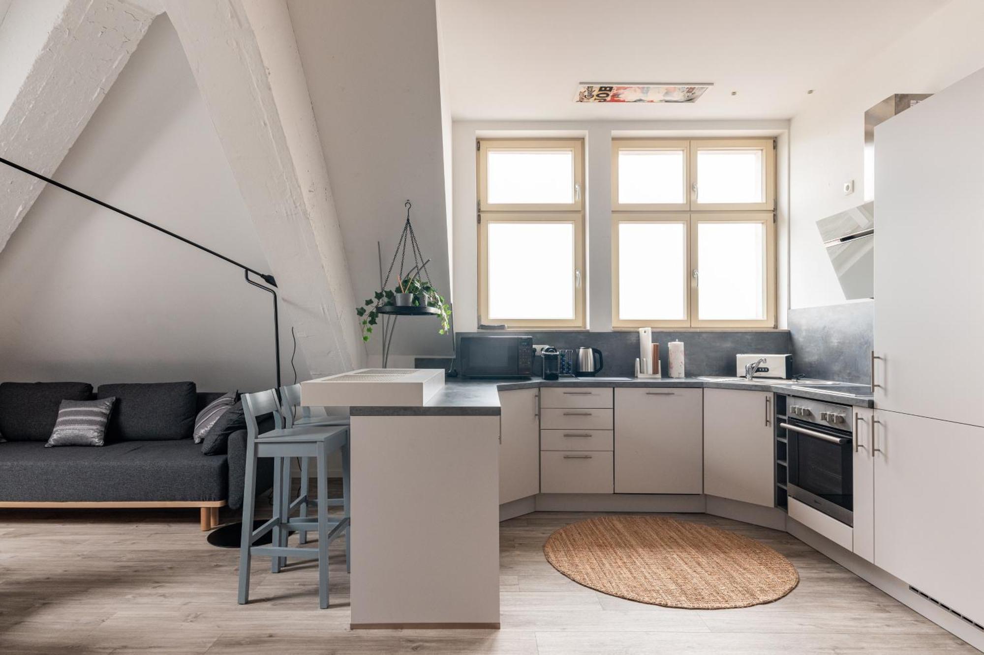 Appartement Mint Ueber Der Stadt Parken Kueche Wifi